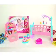 Moni Toys 8291 სათამაშო თოჯინა აქსესუარებით