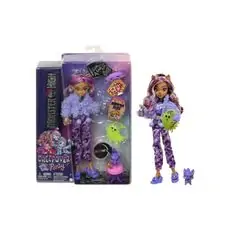 Monster High Clawdeen Wolf Creepover Party HKY67 სათამაშო თოჯინა აქსესუარებით
