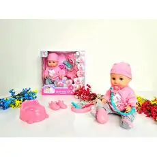 Moni Toys Doll 8630 სათამაშო თოჯინა აქსესუარებით