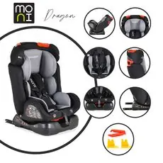 Cangaroo Dragon Black მანქანის სავარძელი (ქარსითი)