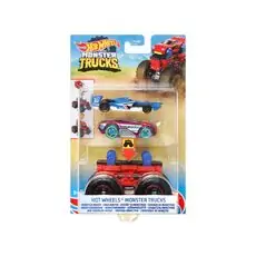 HOT WHEELS MONSTER TRUCK HDV01 საბავშვო სათამაშო მანქანების კომპლექტი