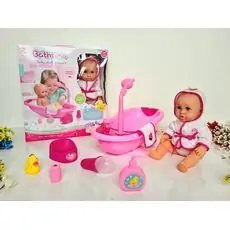 Moni Toys doll 8108 სათამაშო თოჯინა აქსესუარებით