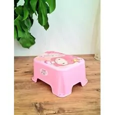 One Step Stool Light Pink საბავშვო საფეხური აბაზანისთვის