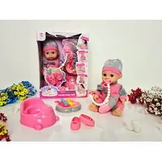 Moni Toys Doll 8652 სათამაშო თოჯინა აქსესუარებით