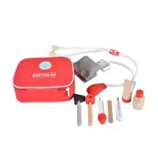 Moni Wooden Emergency Set 4501 სათამაშო საექიმო ნაკრები