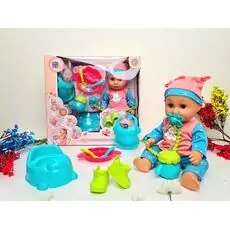 Moni Toys Doll 9591 სათამაშო თოჯინა აქსესუარებით