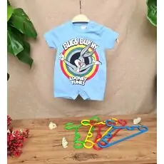 Bobix Romper Bugs Bunny Blue ჩვილის რომპერი