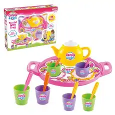Dede CANDY&KEN TRAY  TEA SET სათამაშო სამზარეულოს აქსესუარები 01593