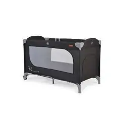 Cangaroo Folding Cot Skyglow 1 Black ერთ დონიანი საწოლ-მანეჟი