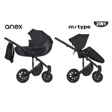 Anex M/type 2x1 Argo 2023 საბავშვო ეტლის კომპლექტი