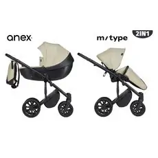 Anex M/type 2x1 Sage 2023 საბავშვო ეტლის კომპლექტი