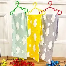 Caramell Newborn Baby Blanket Clouds  ახალშობილის გასახვევი