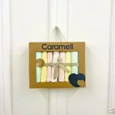 Caramell Newborn Baby Handkerchief Pink  - ახალშობილის პირსაწმენდი