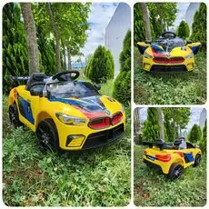 Bmw 318 Yellow - საბავშვო ელექტრო მანქანა