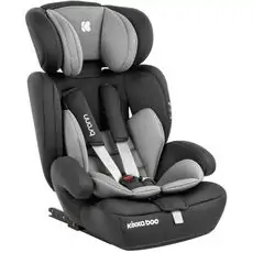 KikkaBoo Car Seat (ISOFIX) Bronn Grey მანქანის სავარძელი (ქარსითი)