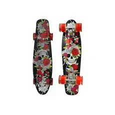 Penny Board Love Is Not Black & White With LED Wheels პენიბორდი