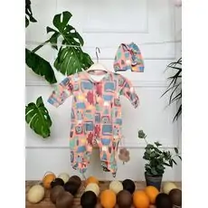 Dinosaur World Romper - საბავშვო რომპერი