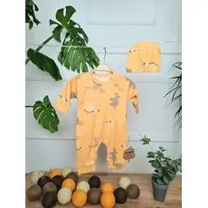 Jurassic World Romper Orange - საბავშვო რომპერი