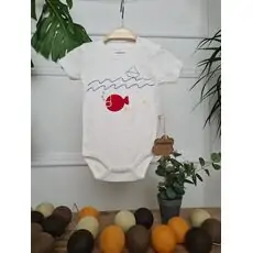 Fish In The Sea Bodysuit ჩვილის ბოდე