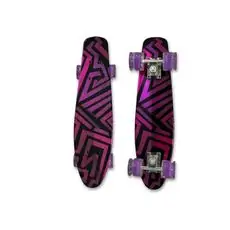 Penny Board Purple With LED Wheels პენიბორდი