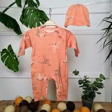 Jurassic World Romper Red - საბავშვო რომპერი