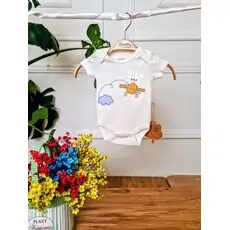 Helicopter Baby Bodysuit ჩვილის ბოდე