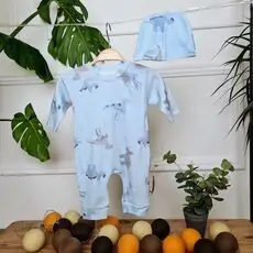 Jurassic World Romper Blue - საბავშვო რომპერი