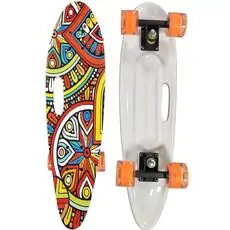 Penny Board Multicolor With LED Wheels პენიბორდი
