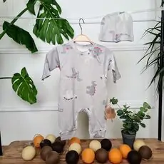 Jurassic World Romper Grey  - საბავშვო რომპერი