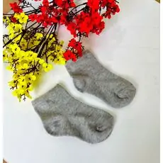 Baby Socks Grey საბავშვო წინდები