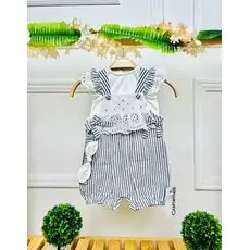 Caramell Romper Sweet Girl Blue საზაფხულო რომპერი