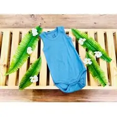 Caramell Bodysuit Basic Blue ჩვილის ბოდე