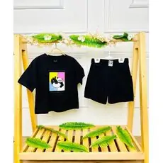 Where Is Bamboo  2 In 1 Set Black საბავშვო ორეული