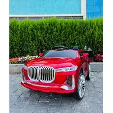 BMW X7 Red - საბავშვო ელექტრო მანქანა