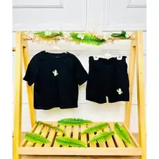 Cactus 2 In 1 Set Black საბავშვო ორეული