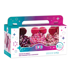 Make It Real Socks So Sweet- 3Pk Cupcake Socks 10048MR საბავშვო წინდა