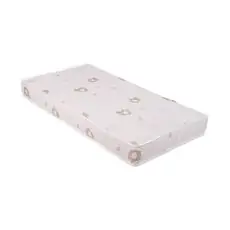KikkaBoo Mattress Memory Comfort Cool gel Elephants Pink 60х120х12cm ბამბის მატრასი გამაგრილებელი გელის ზედაპირით