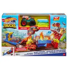Hot wheels Monster Trucks Blast Station Playset HFB12 - ჰოთ ვილსის ტრასა