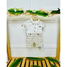 Grand Baby Romper Jolly Boy With Blue Strips საბავშვო რომპერი