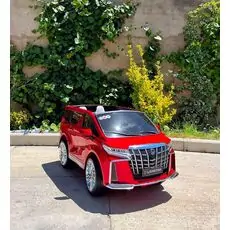 Chrysler Alphard Painting Red - ელექტრო მანქანა ტყავის სავარძლით