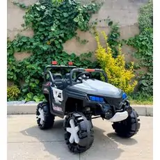 Buggy Explorer Jeep White - ელექტრო მანქანა