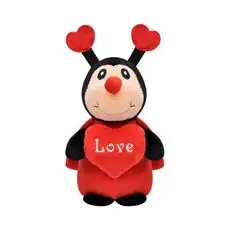 Fluffy Lady Bug - რბილი სათამაშო ჭიამაია
