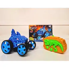 Dinosaur Stunt Car-  საბავშვო სათამაშო მანქანა დისტანციური მართვით