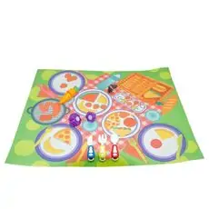 Birlik Toys Cooking World Play Mat - საბავშო განსავითარებელი ხალიჩა აქსესუარებით