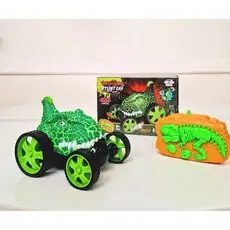 Dinosaur Stunt Car საბავშვო სათამაშო მანქანა დისტანციური მართვით