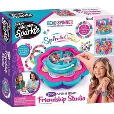 Cra-Z-Art 2 In 1 Spin & Bead Friendship Studio აქსესუარების გასაკეთებელი ნაკრები