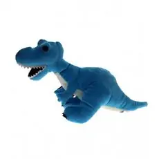 Fluffy Dinosaur Blue - რბილი სათამაშო დინოზავრი