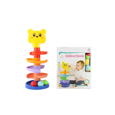 Birlik Toys Rainbow Jumbo Tower - განსავითარებელი სათამაშო