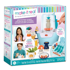 Make It Real Mini Pottery Wheel - სათამაშო თიხის ნაკრები
