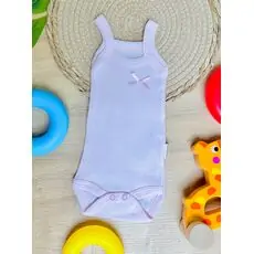 Maibella Bodysuit Cute Bow Pink ჩვილის ბოდე